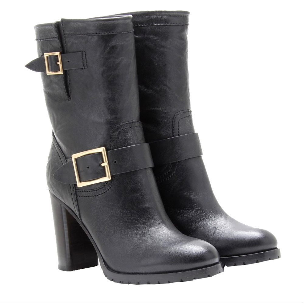 Jimmy Choo Biker Boots with Heel